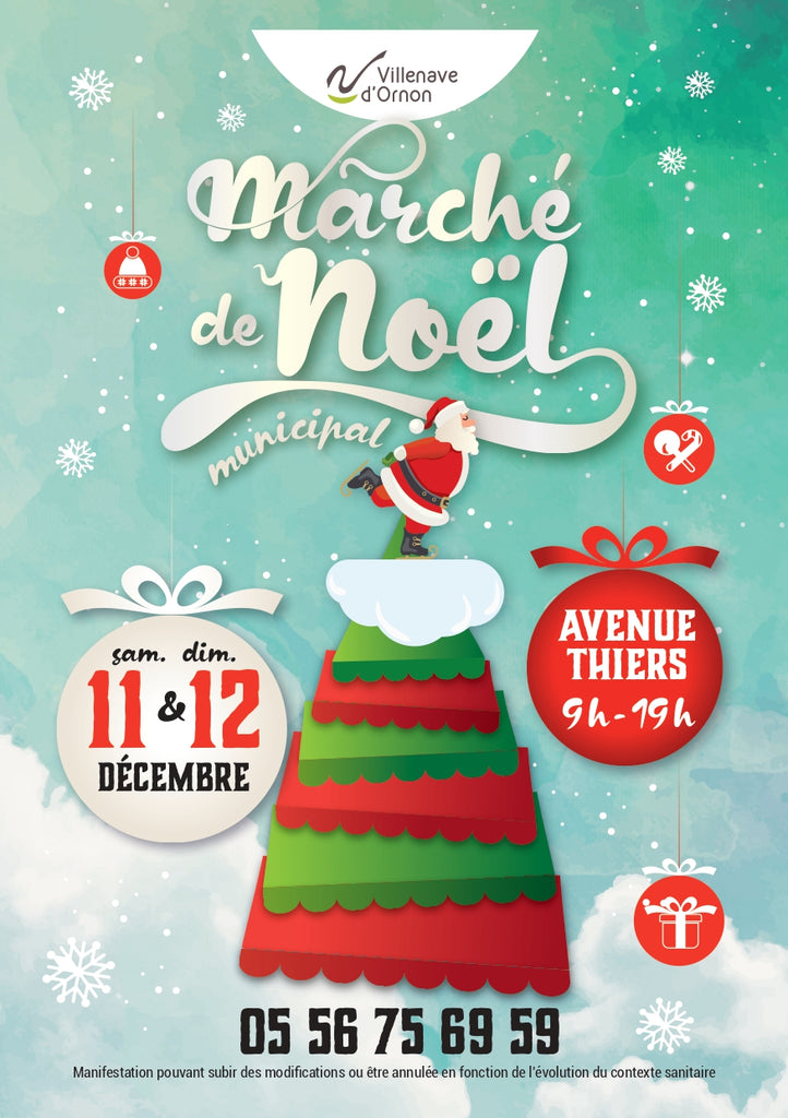 Belle d'ÂME au marché de Noël de Villenave d'Ornon les 11 et 12 décembre 2021 🎄